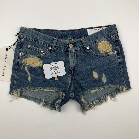 rag & bone Pants - NWT rag & bone jean Winnie Cut Off Shorts